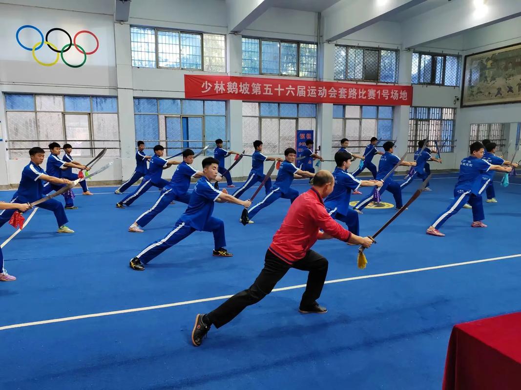 鹅坡武校.郑州市职业教研室优质课评审组,莅临我校进行听课.#