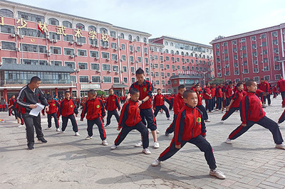 孩子到嵩山少林寺武校习武毕业后有什么前途?-《留校任教》