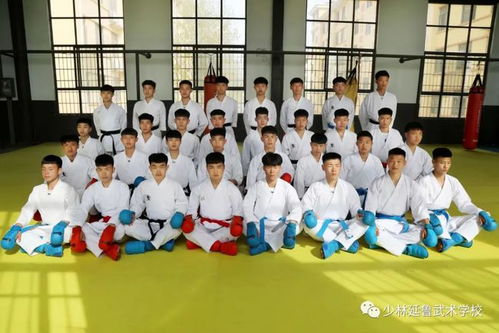 飒 少林延鲁武术学校空手道超燃动图来袭